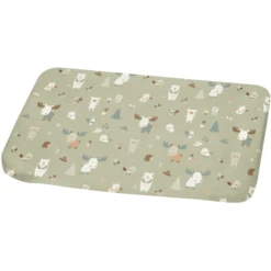 Alvi® Wickelauflage Mit Stoffbezug Baby Forest 70 X 85 Cm