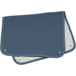 Be Be 's Collection Bezug Wickelunterlage Musselin Dunkelblau 36 X 55 Cm