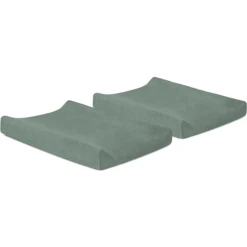 Jollein Wickelkissenbezug Ash Green 50 X 70 Cm 2er-Pack