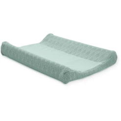 Jollein Wickelkissenüberzug River Knit Ash Green 50x70cm