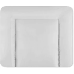 JULIUS ZÖLLNER Wickelauflage Softy Uni Hellgrau 85 X 75 Cm