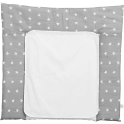 Polini Kids Wickelauflage 77 X 72 Cm Sterne Grau