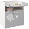Polini Kids Wickelkommode French Teddy 1270 Weiß-grau 1 Polini Kids Wickelkommode French Teddy 1270 Weiß-grau -Geschäft Für Babypflegeprodukte polini kids wickelkommode french teddy 1270 weiss grau a272407
