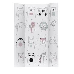 Rotho Babydesign Rotho Wickelauflage Keil Happy Faces 70 X 50 X 10 Cm