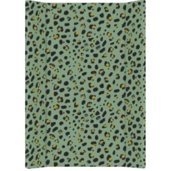 Rotho Babydesign Rotho Wickelauflage Keil Motiv Leopard, Mehrfarbig 70 X 50 X 10 Cm
