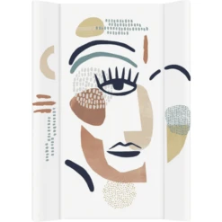 Rotho Babydesign Rotho Wickelauflage Keil Motiv Modern Art 70 X 50 X 10 Cm