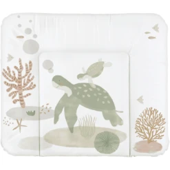 Rotho Babydesign Rotho Wickelauflage Motiv Sea Life, 85 X 72 X 5 Cm