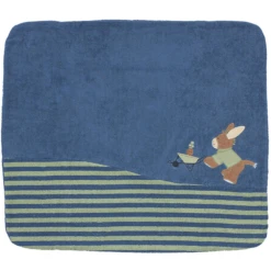 Sterntaler Wickelauflagenbezug Emmilius Mittelblau