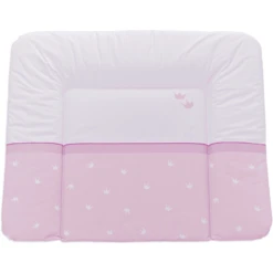 Träumeland Wickelauflage Krone Rosa