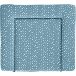 Träumeland Wickelauflage Tropfen Ozeanblau75 X 85 Cm