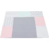 Ullenboom Patchwork Wickelauflagen-Bezug Elefant Mint Rosa 75x85 Cm -Geschäft Für Babypflegeprodukte ullenboom patchwork wickelauflagen bezug elefant mint rosa 75x85 cm a279605